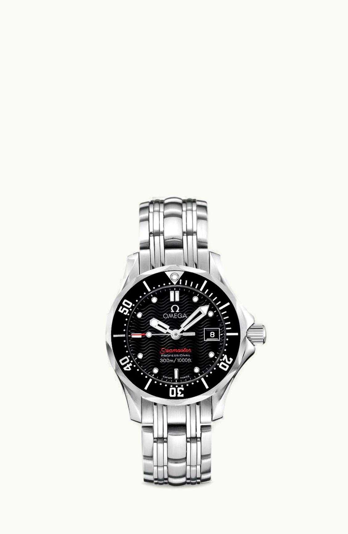 Omega Seamaster Diver 300M Quartz 28 Stainless Steel / Black / Bracelet