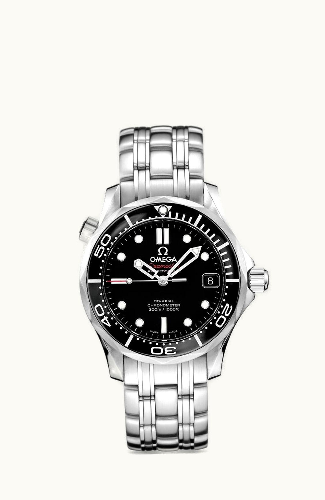 Omega Seamaster Diver 300M Co-Axial 36.25 Stainless Steel / Black / Bracelet / Ceramic