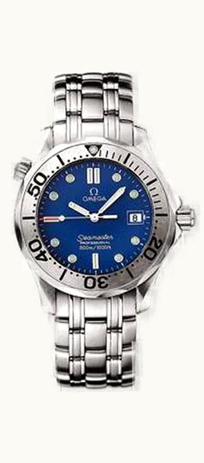 Omega Seamaster Diver 300M Quartz 41 Stainless Steel / Blue / Bracelet / Japan