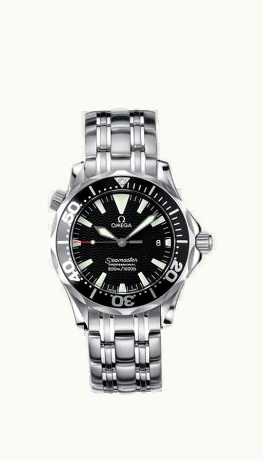 Omega Seamaster Diver 300M Automatic 36.25 Stainless Steel / Yellow Gold / White / Bracelet