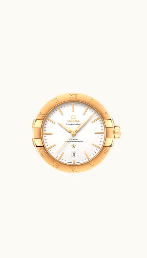 Omega Seamaster Diver 300M Automatic 41.5 Chronograph Yellow Gold / Silver / Bracelet
