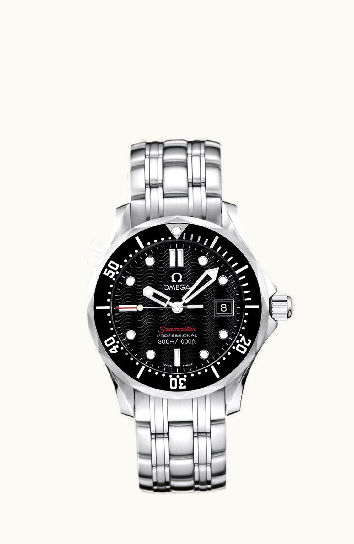 Omega Seamaster Diver 300M Quartz 36.25 Stainless Steel / Black / Bracelet