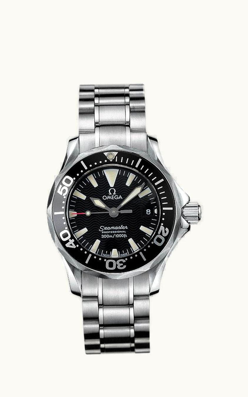 Omega Seamaster Diver 300M Quartz 28 Stainless Steel / Black / Bracelet