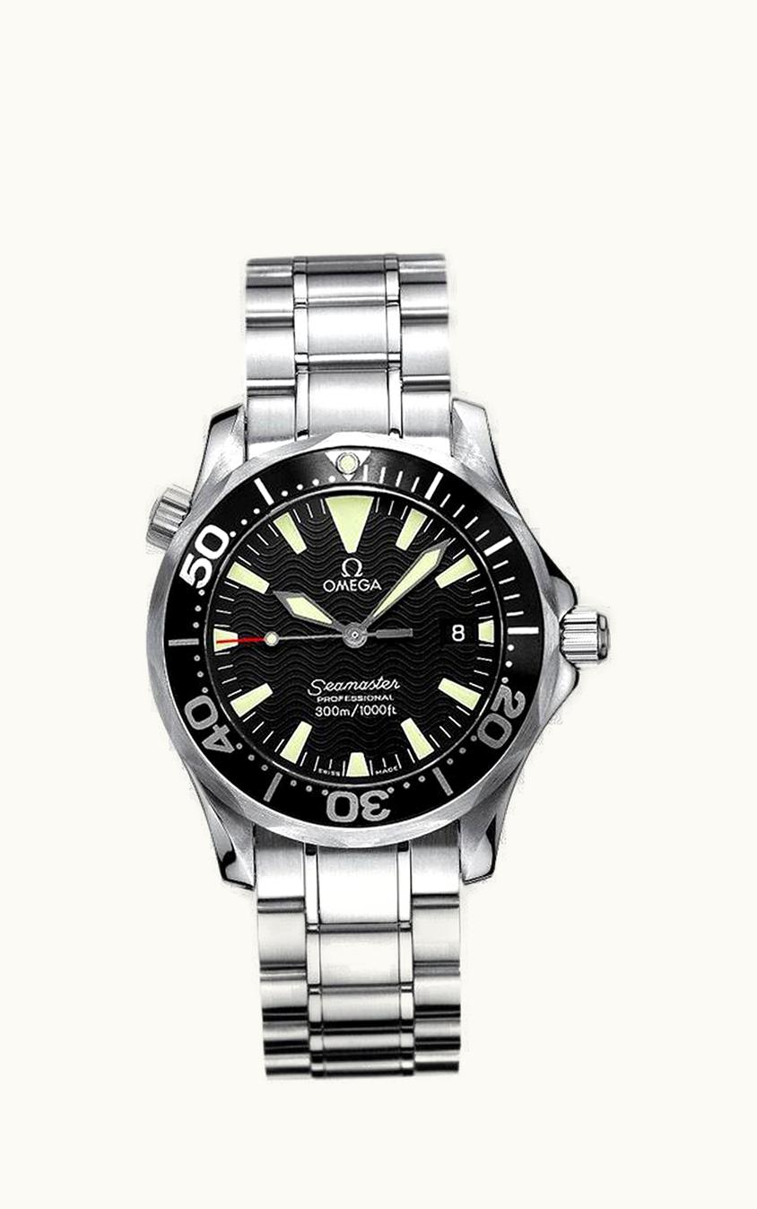 Omega Seamaster Diver 300M Quartz 36.25 Stainless Steel / Black / Bracelet