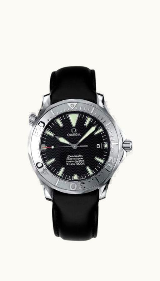 Omega Seamaster Diver 300M Automatic 41 Stainless Steel / White Gold / Black / Leather