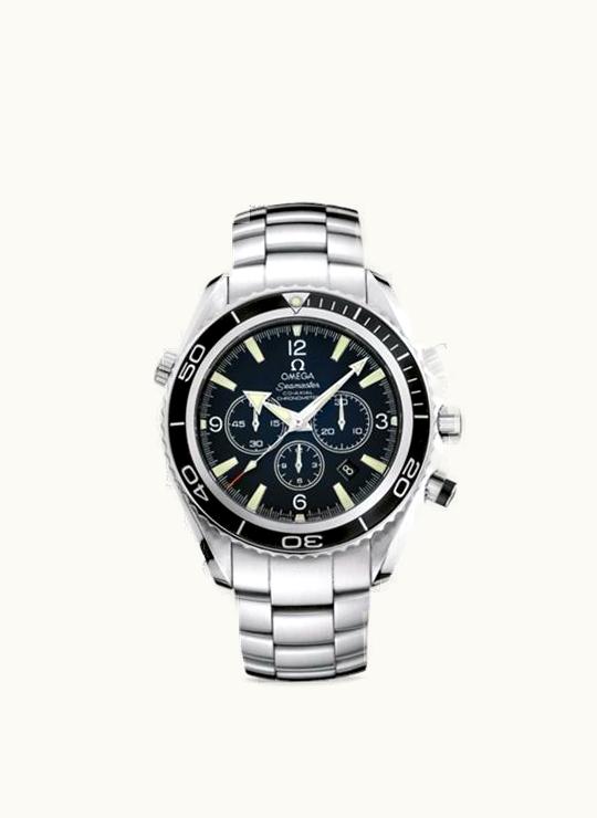 Omega Seamaster Planet Ocean 600M Co-Axial 45.5 Chronograph Stainless Steel / Black / Bracelet
