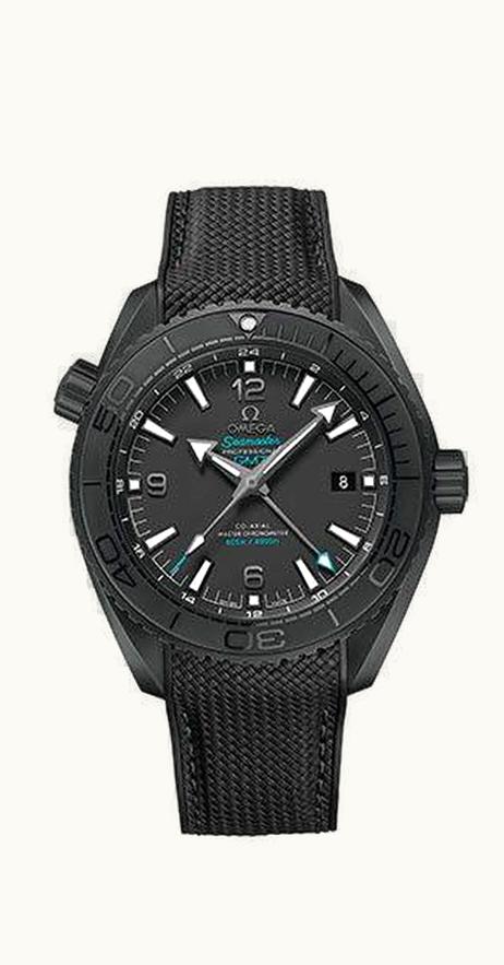 Omega Seamaster Planet Ocean 600M Co-Axial 45.5 Master Chronometer GMT Deep Black Casamigos