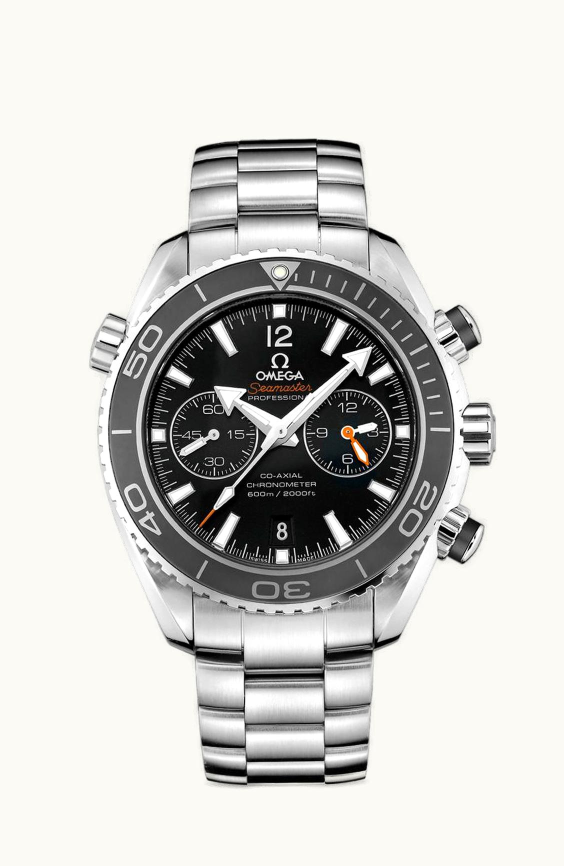 Omega Seamaster Planet Ocean 600M Co-Axial 45.5 Chronograph Stainless Steel / Black / Bracelet