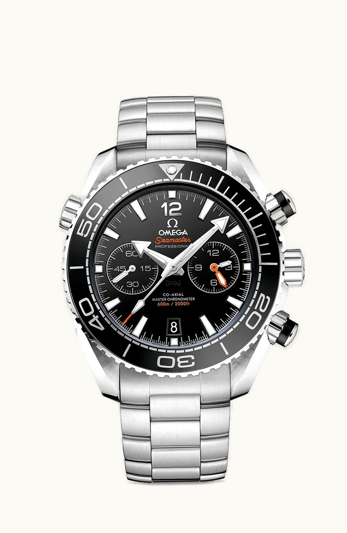 Omega Seamaster Planet Ocean 600M Co-Axial 45.5 Master Chronometer Chronograph Stainless Steel / Black / Bracelet