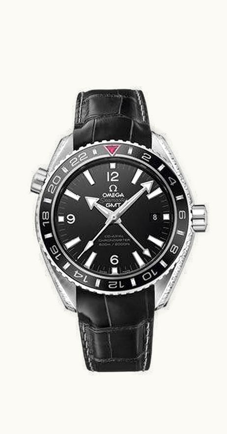 Omega Seamaster Planet Ocean 600M Co-Axial 43.5 GMT Platinum / Diamond / Oman