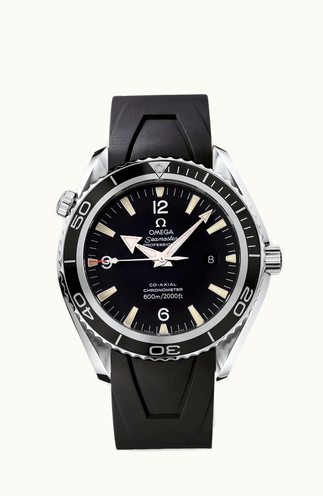Omega Seamaster Planet Ocean 600M Co-Axial 45.5 Stainless Steel / Black / Rubber