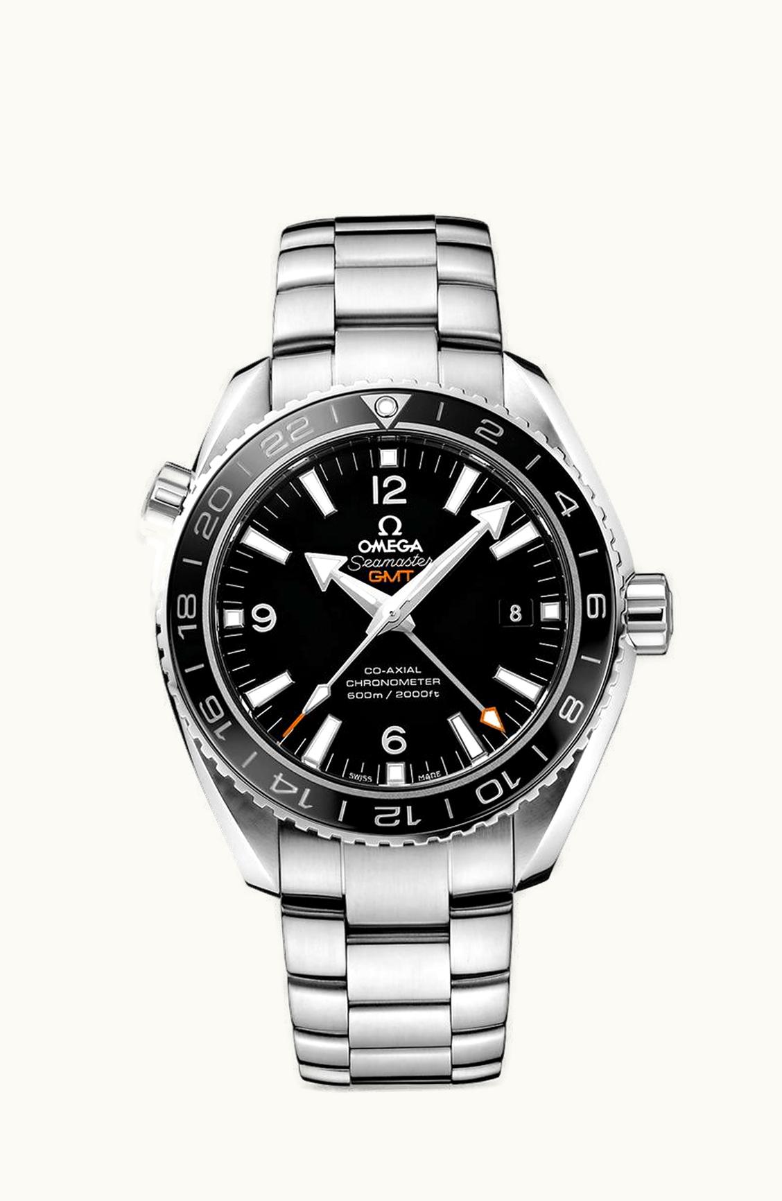 Omega Seamaster Planet Ocean 600M Co-Axial 43.5 GMT Stainless Steel / Black / Bracelet