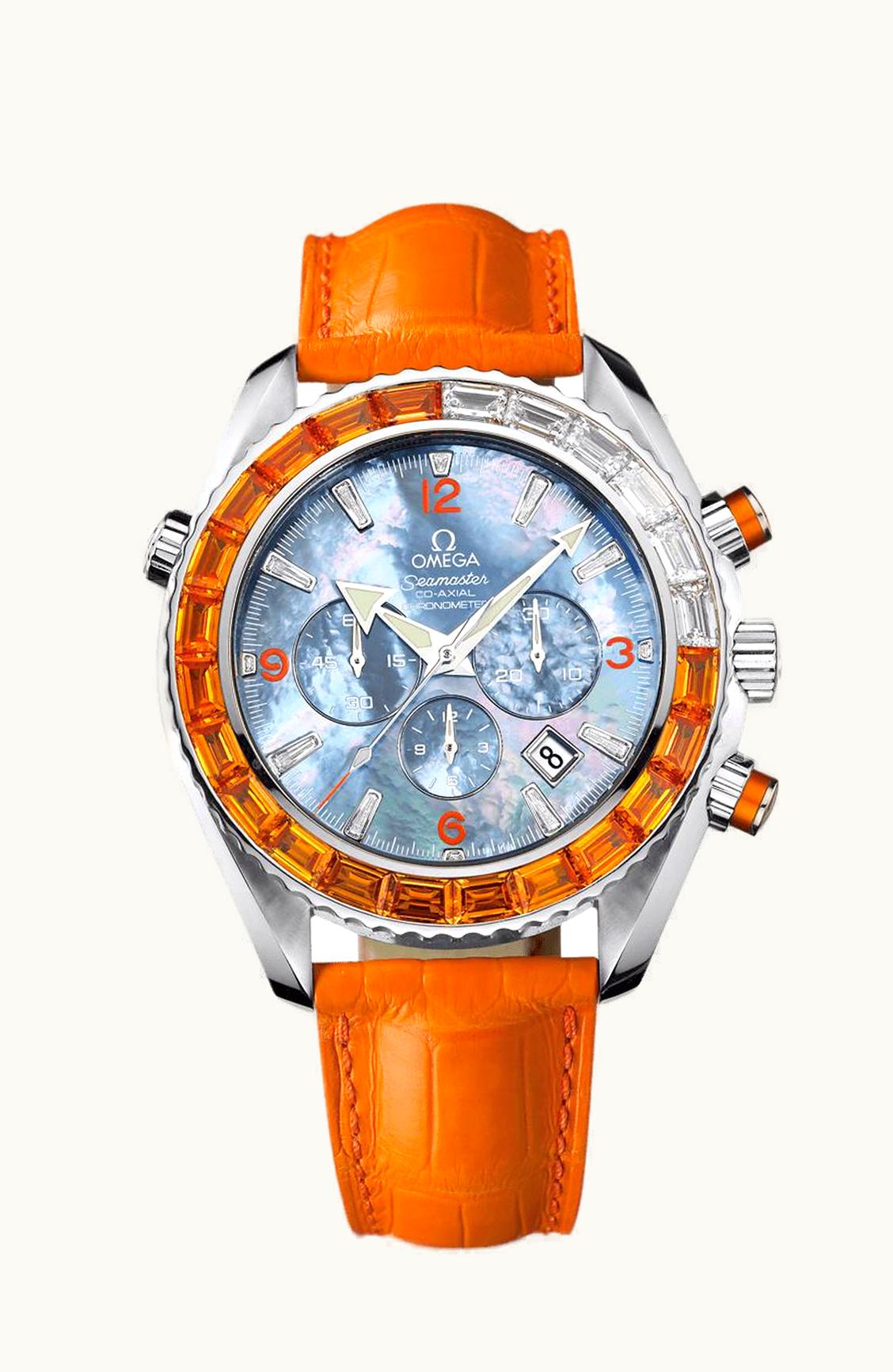 Omega Seamaster Planet Ocean 600M Co-Axial 45.5 Chronograph Mécanique 18 Sapphires