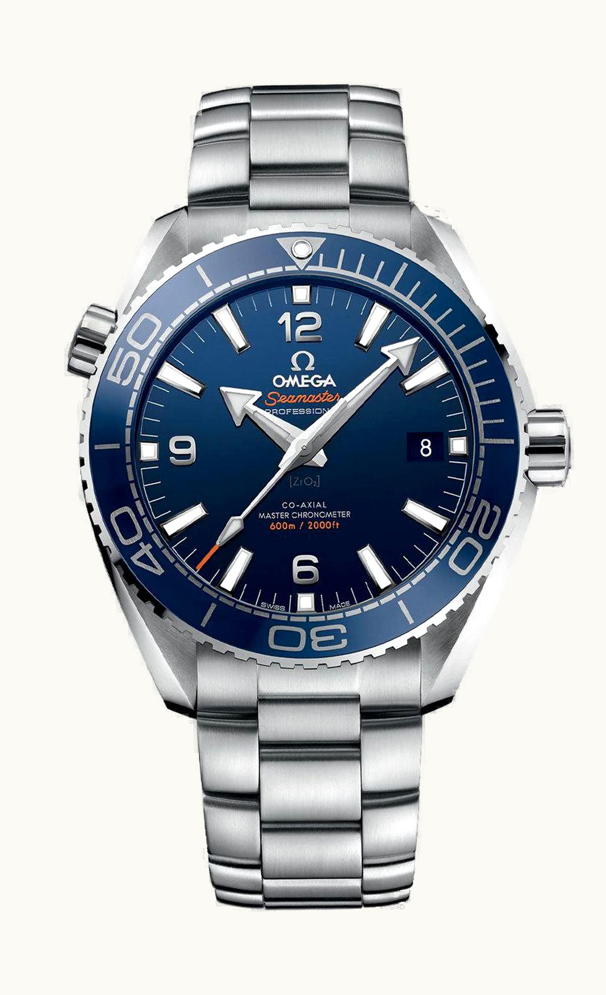 Omega Seamaster Planet Ocean 600M Co-Axial 43.5 Master Chronometer Stainless Steel / Blue / Bracelet