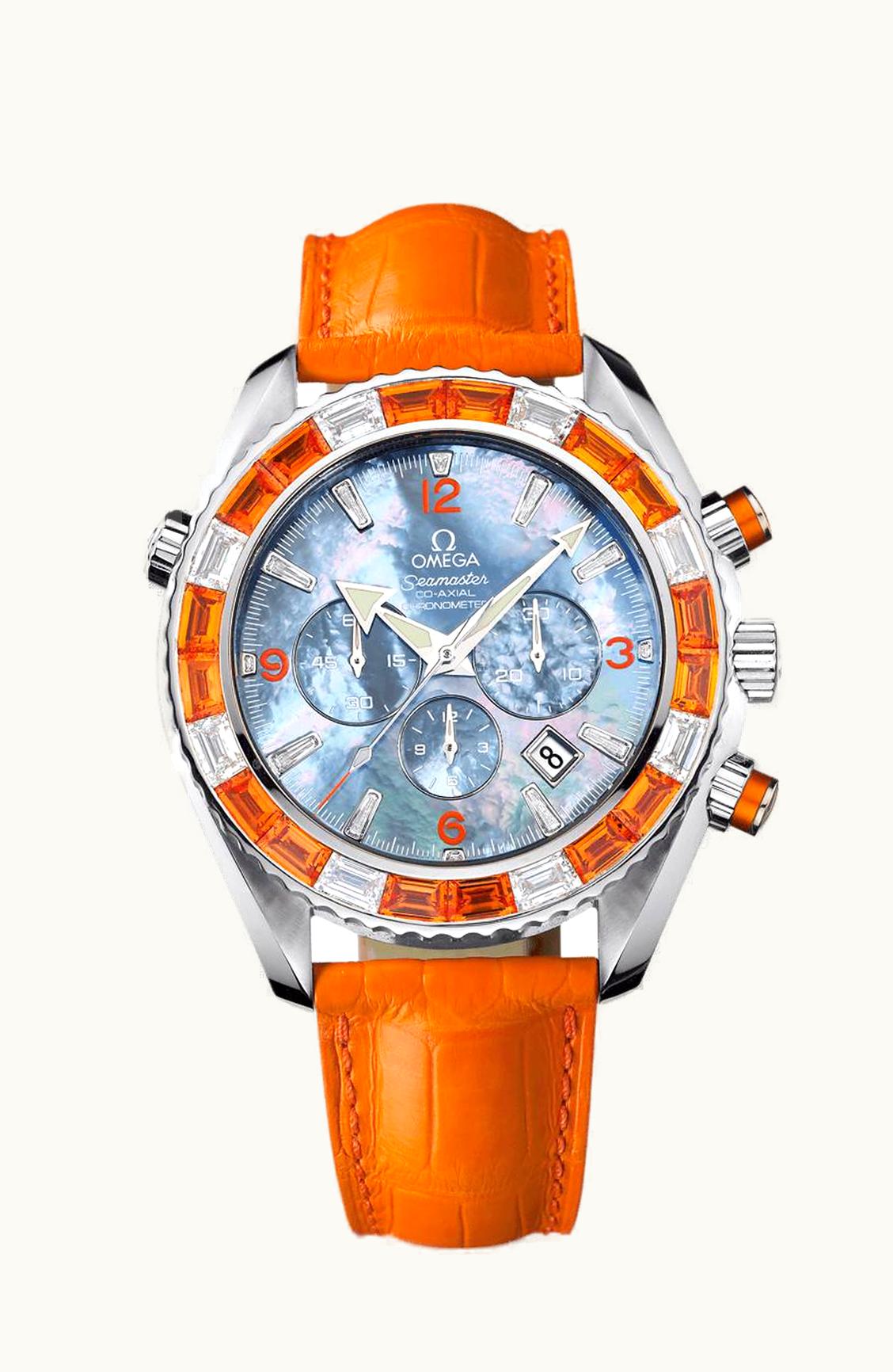 Omega Seamaster Planet Ocean 600M Co-Axial 45.5 Chronograph Mécanique 16 Sapphires