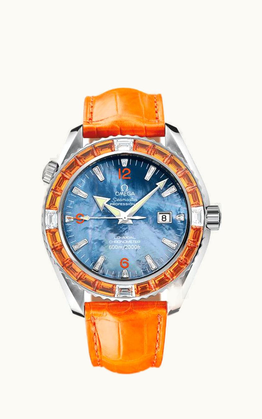 Omega Seamaster Planet Ocean 600M Co-Axial 45.5 Mécanique 20 Sapphires