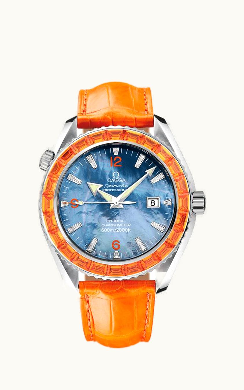 Omega Seamaster Planet Ocean 600M Co-Axial 45.5 Mécanique 24 Sapphires