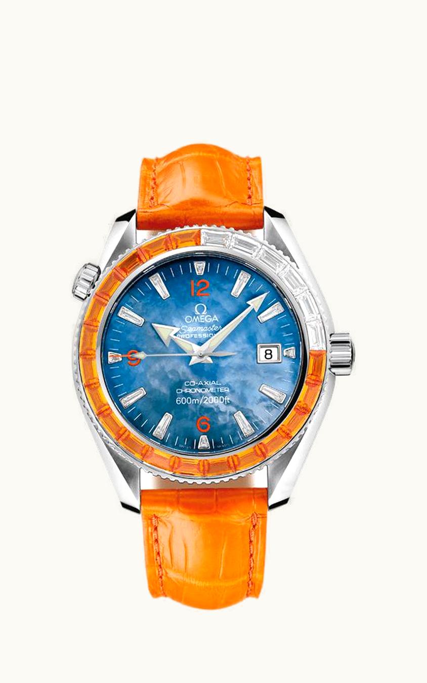 Omega Seamaster Planet Ocean 600M Co-Axial 42 Mécanique 18 Sapphires
