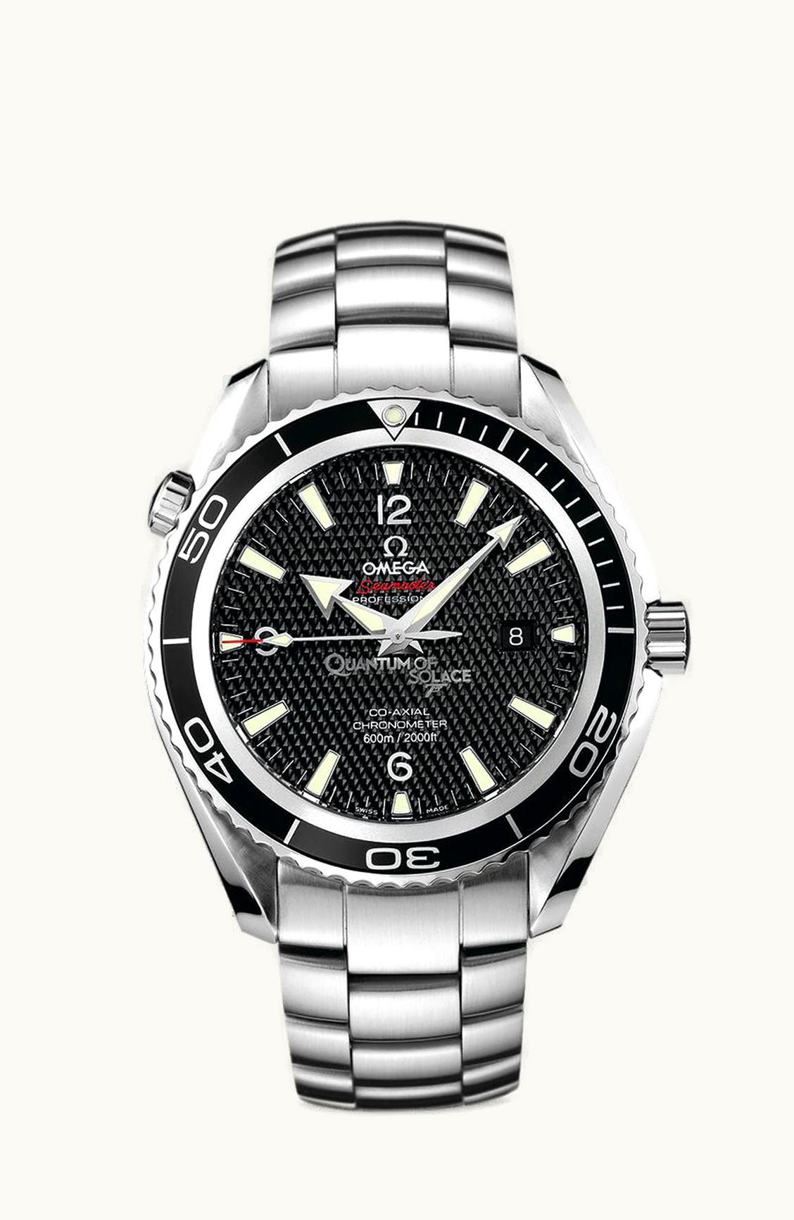 Omega Seamaster Planet Ocean 600M Co-Axial 45.5 Stainless Steel / Black / Bracelet / Quantum of Solace