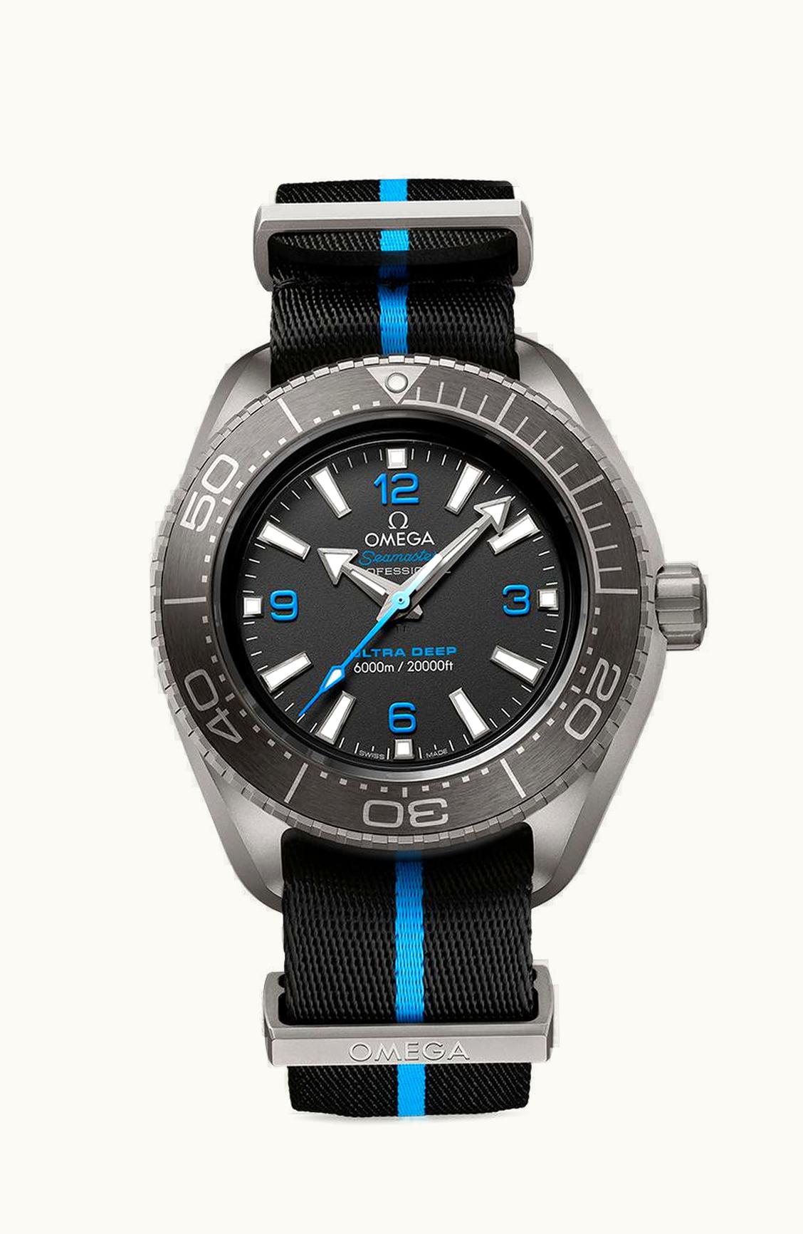 Omega Seamaster Planet Ocean Ultra Deep Titanium / Black / Nato