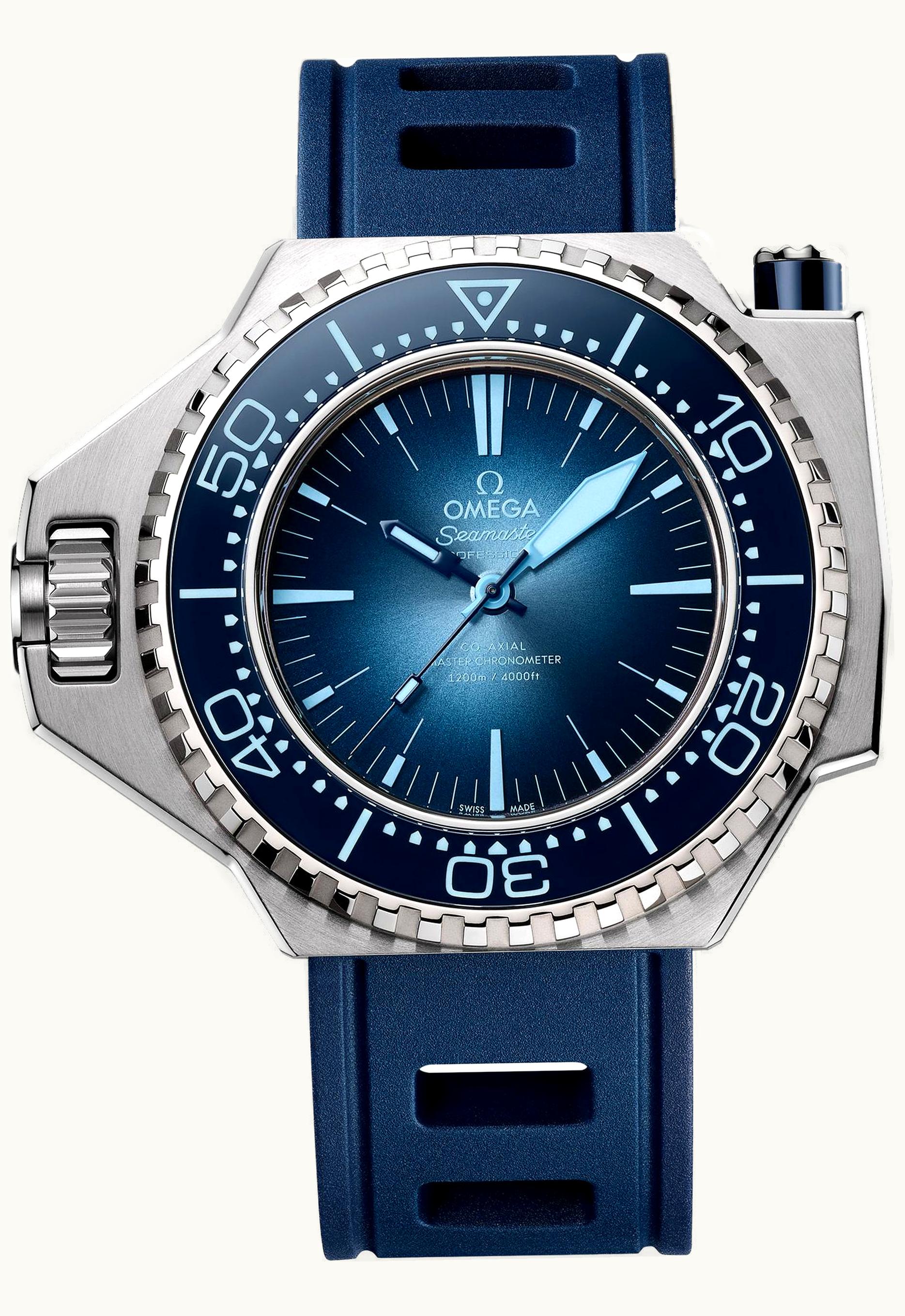 Omega Seamaster PloProf Co-Axial Master Chronometer O-mega Steel / Summer Blue