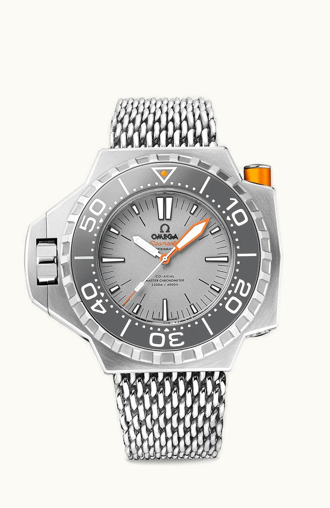 Omega Seamaster PloProf Co-Axial Master Chronometer Titanium / Grey