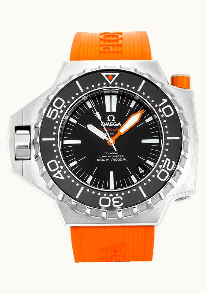 Omega Seamaster PloProf Co-Axial Stainless Steel / Black / Orange