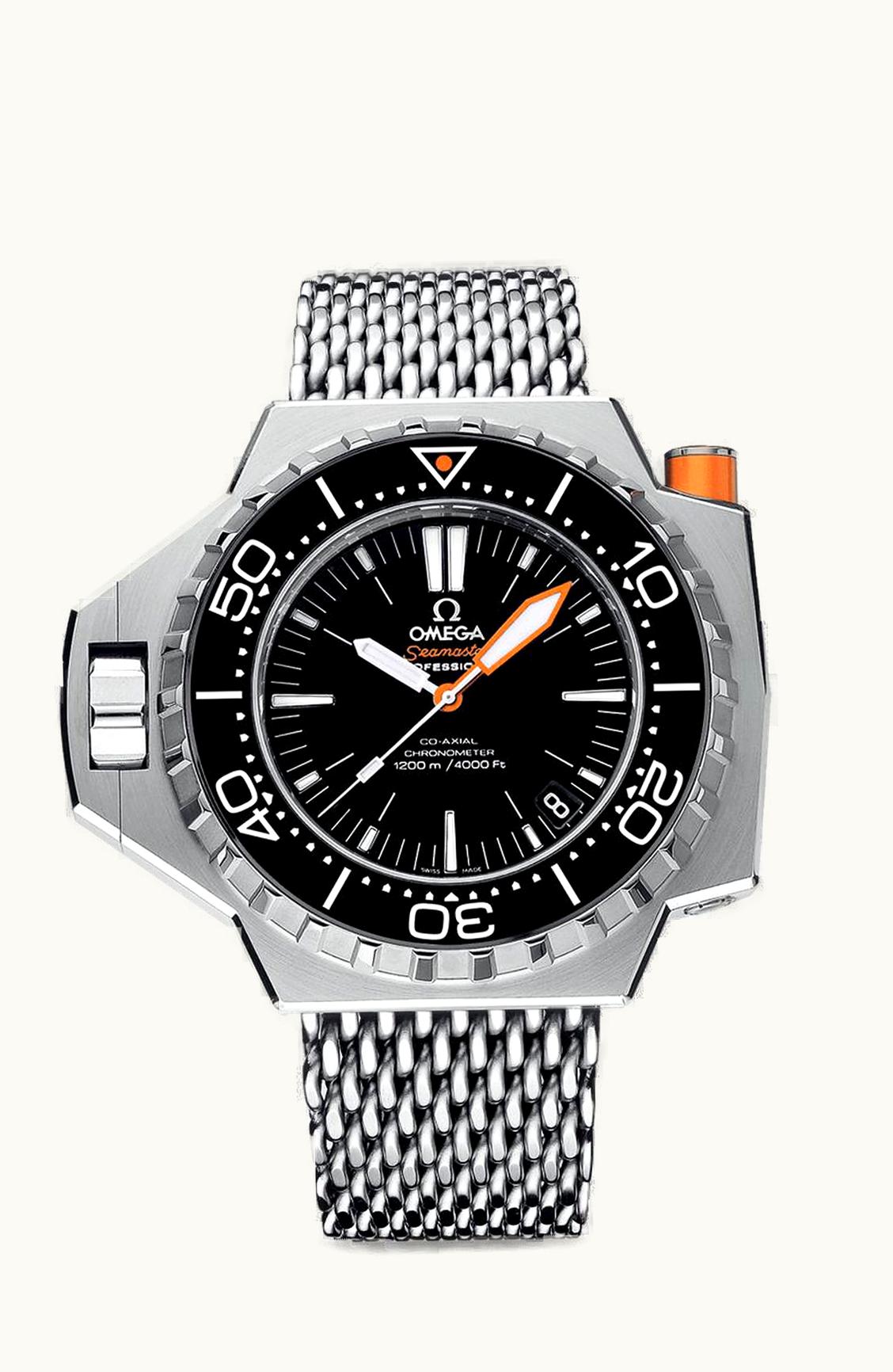 Omega Seamaster PloProf Co-Axial Stainless Steel / Black / Shark