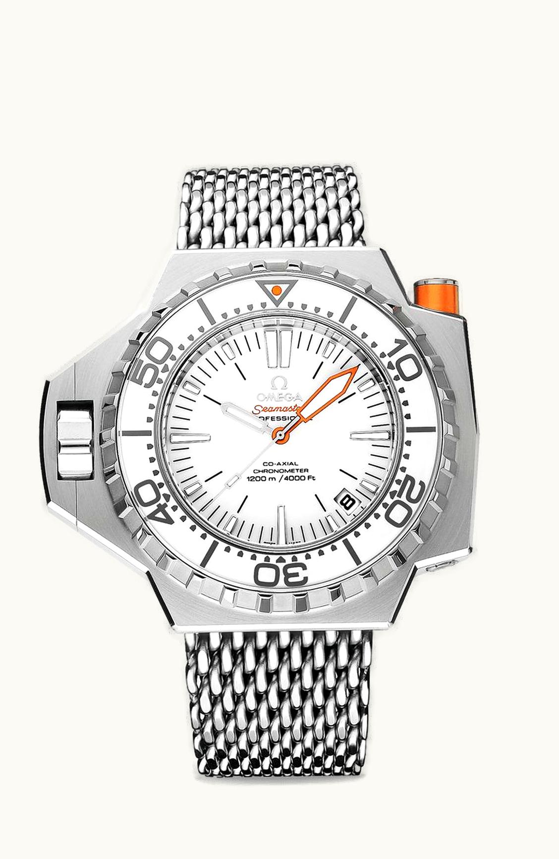 Omega Seamaster PloProf Co-Axial Stainless Steel / White / Shark