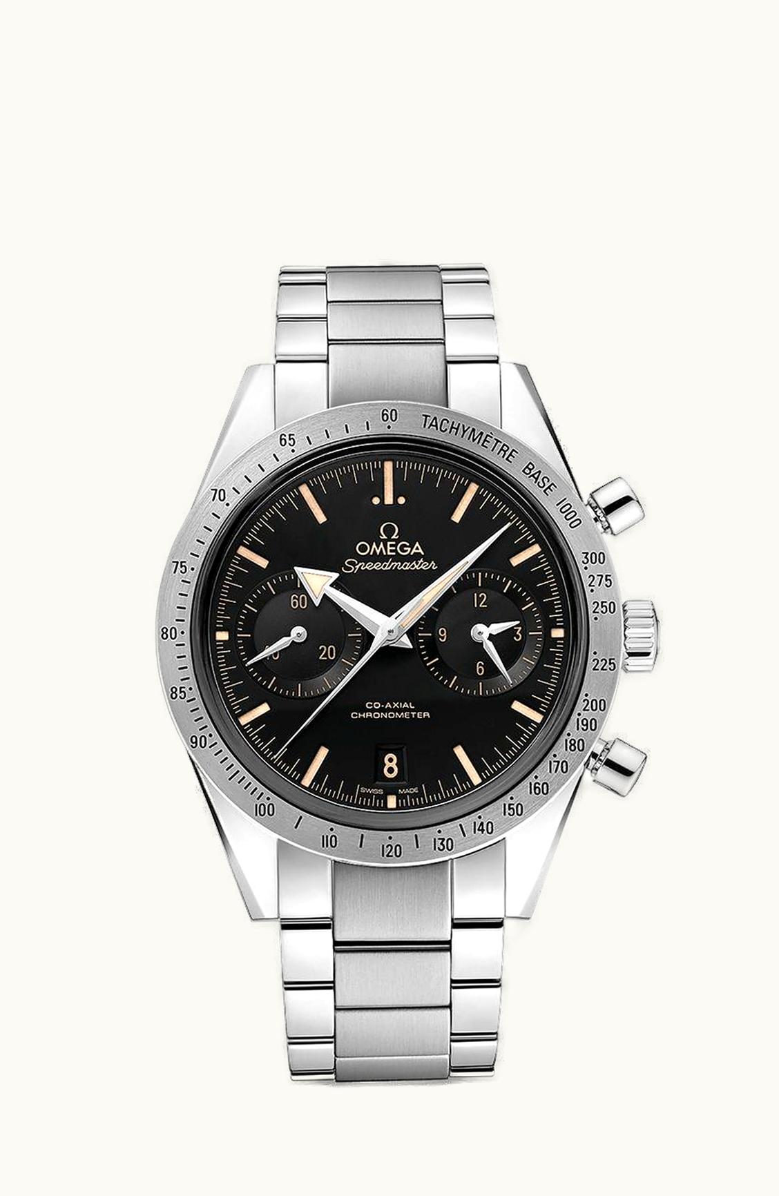 Omega Speedmaster 57 Co-Axial Stainless Steel / Black Vintage / Bracelet