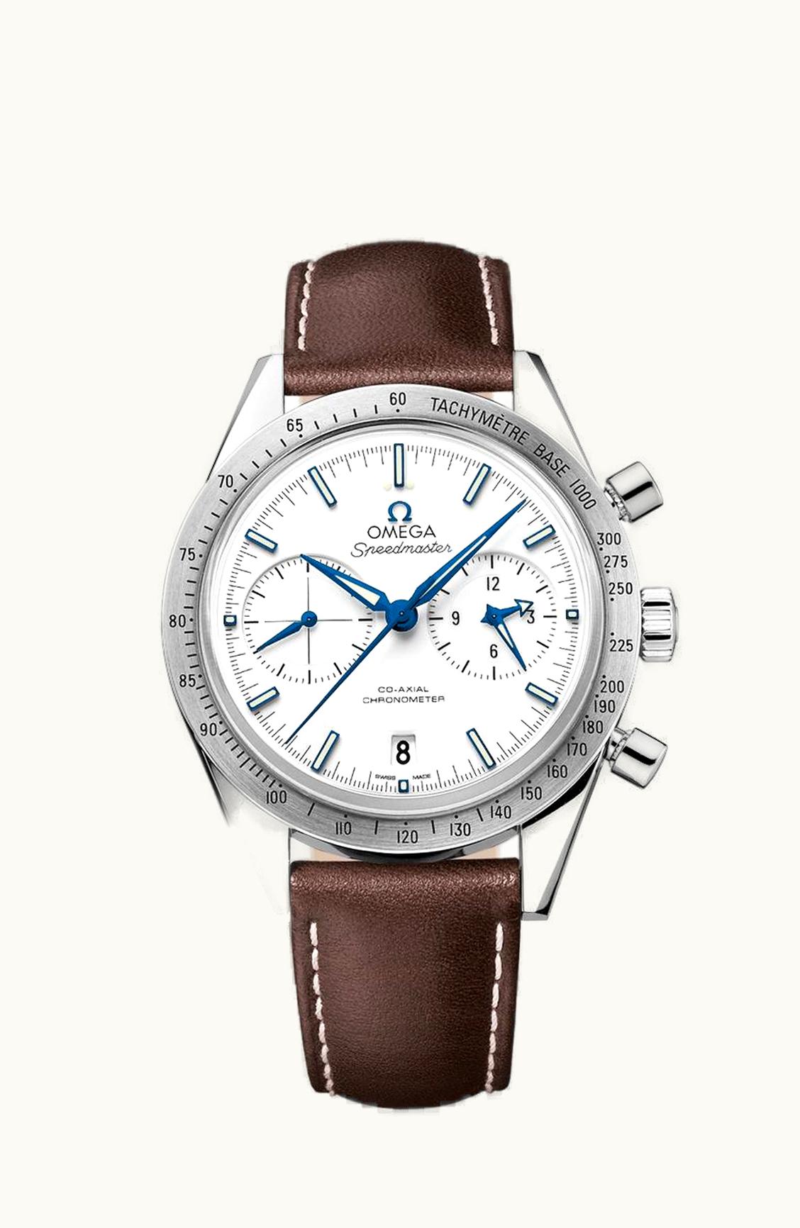 Omega Speedmaster 57 Co-Axial Titanium / White