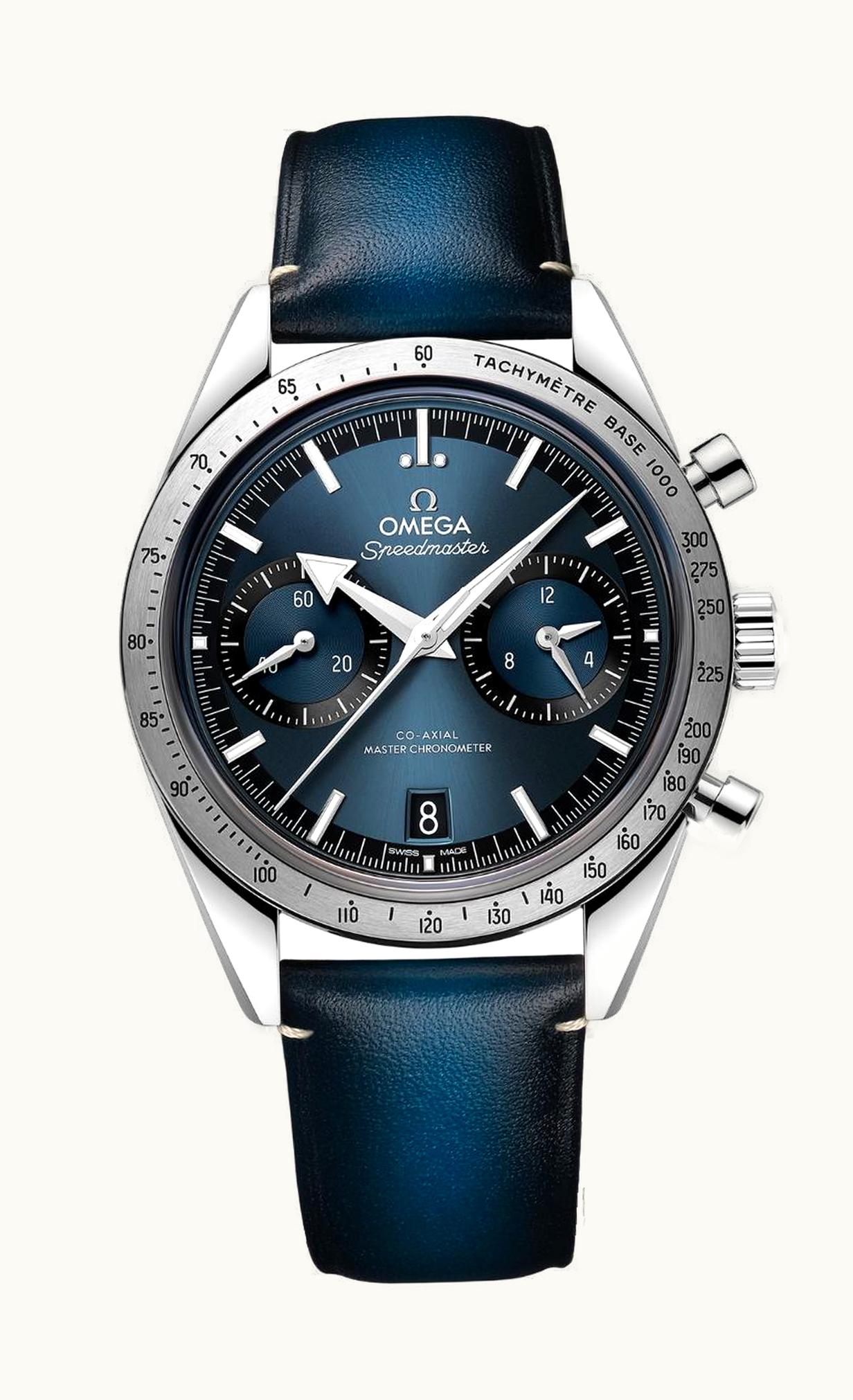 Omega Speedmaster 57 Master Chronometer 40.5 Stainless Steel / Blue