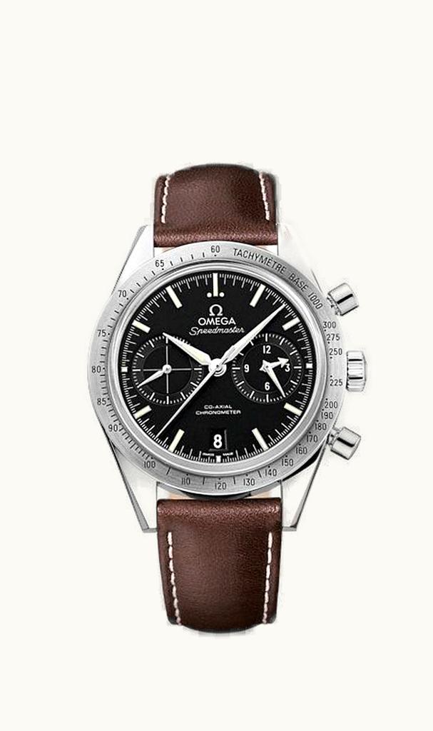Omega Speedmaster 57 Co-Axial Stainless Steel / Black
