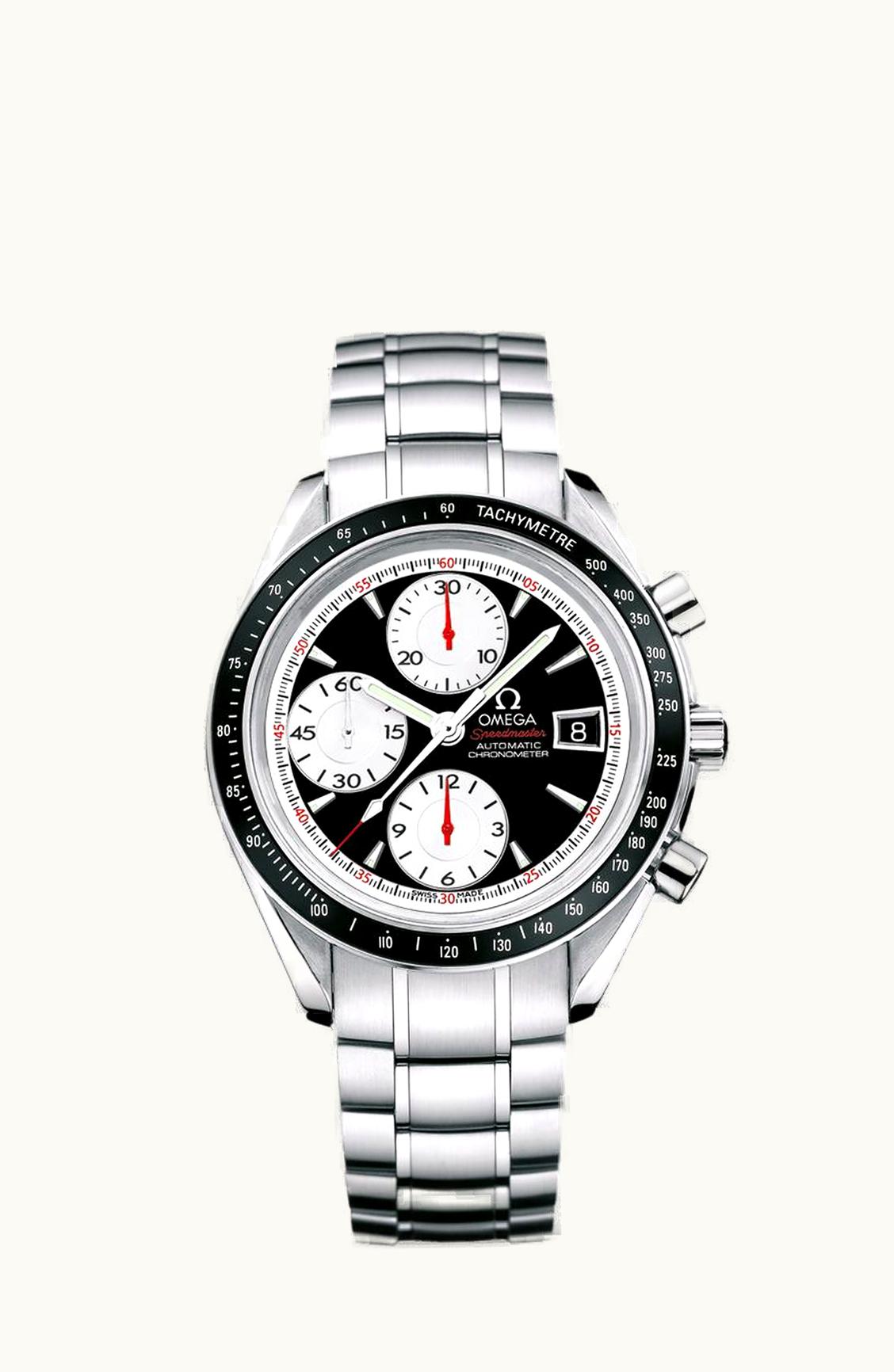 Omega Speedmaster Date 40 Stainless Steel / Inverted Panda / Bracelet