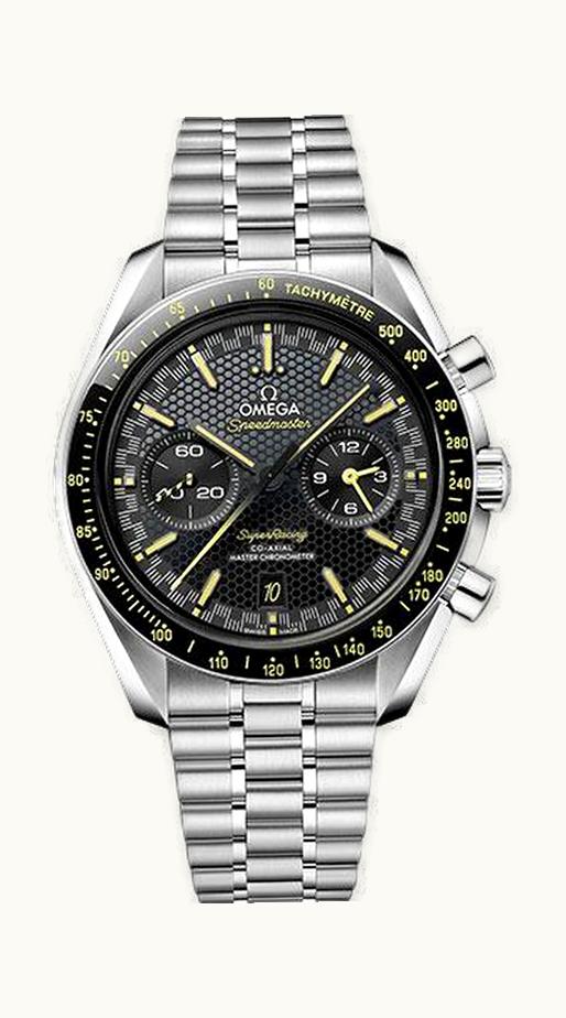 Omega Speedmaster Super Racing Master Co-Axial Stainless Steel / Black / Bracelet