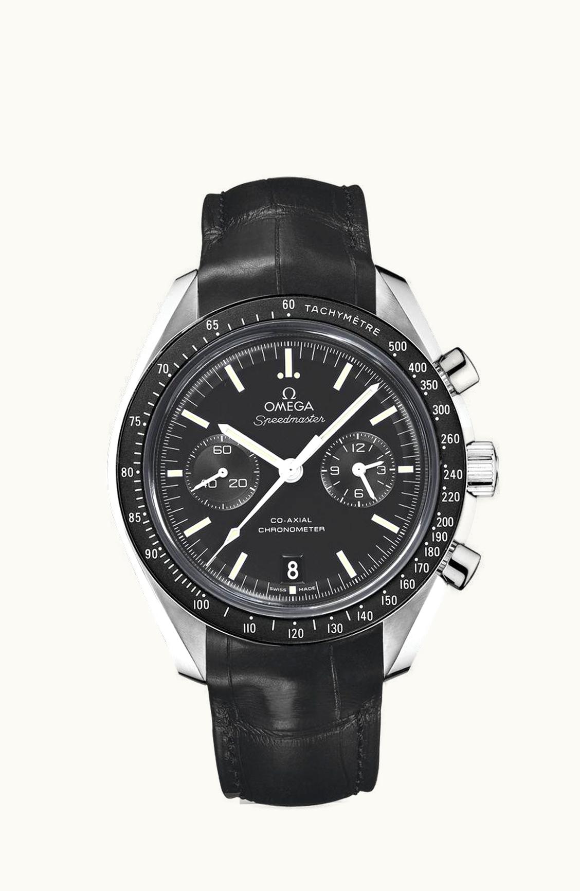 Omega Speedmaster Moonwatch Co-Axial Stainless Steel / Black