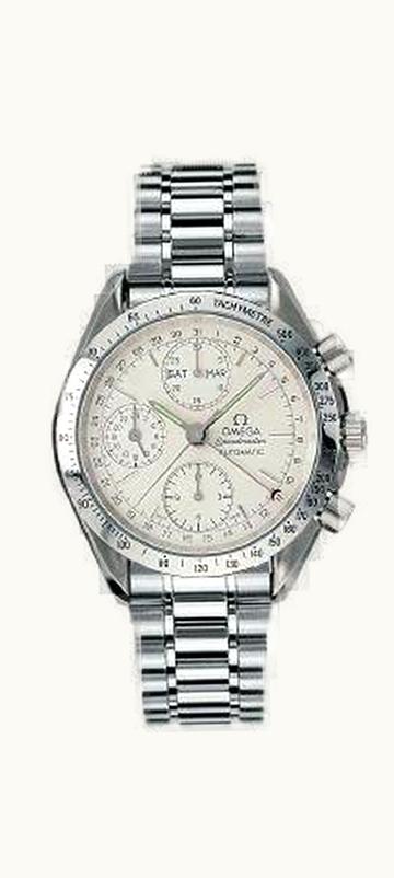 Omega Speedmaster Day-Date 38 Stainless Steel / Silver / Bracelet