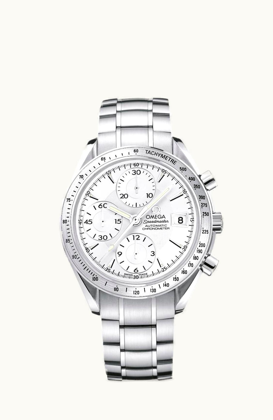 Omega Speedmaster Date 40 Stainless Steel / Silver / Bracelet