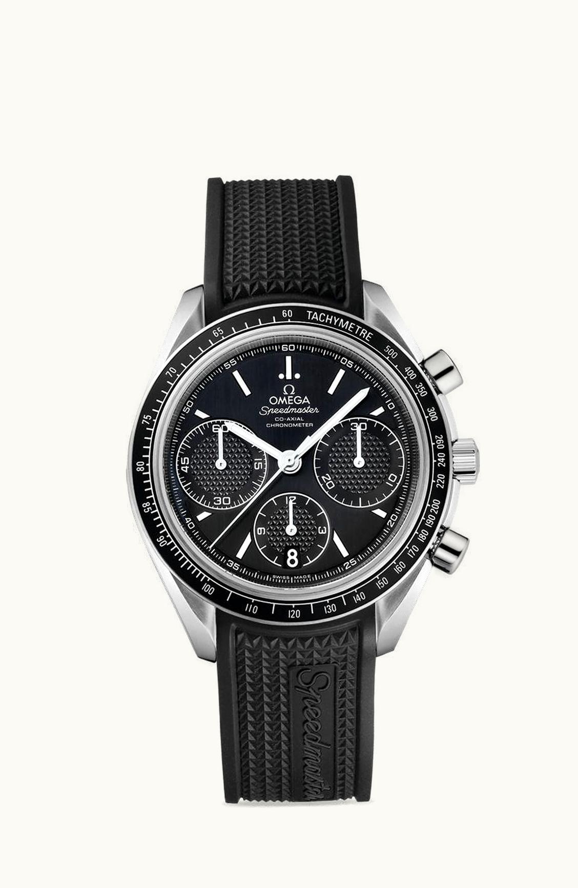 Omega Speedmaster Racing Co-Axial Chronograph Stainless Steel / Black / Rubber