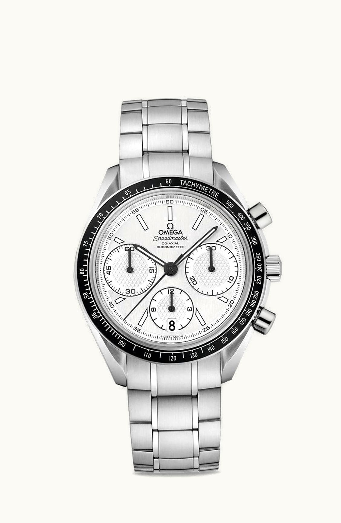 Omega Speedmaster Racing Co-Axial Chronograph Stainless Steel / Silver / Bracelet