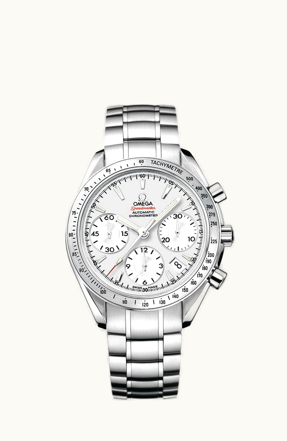 Omega Speedmaster Date 40 Stainless Steel / Silver / Bracelet