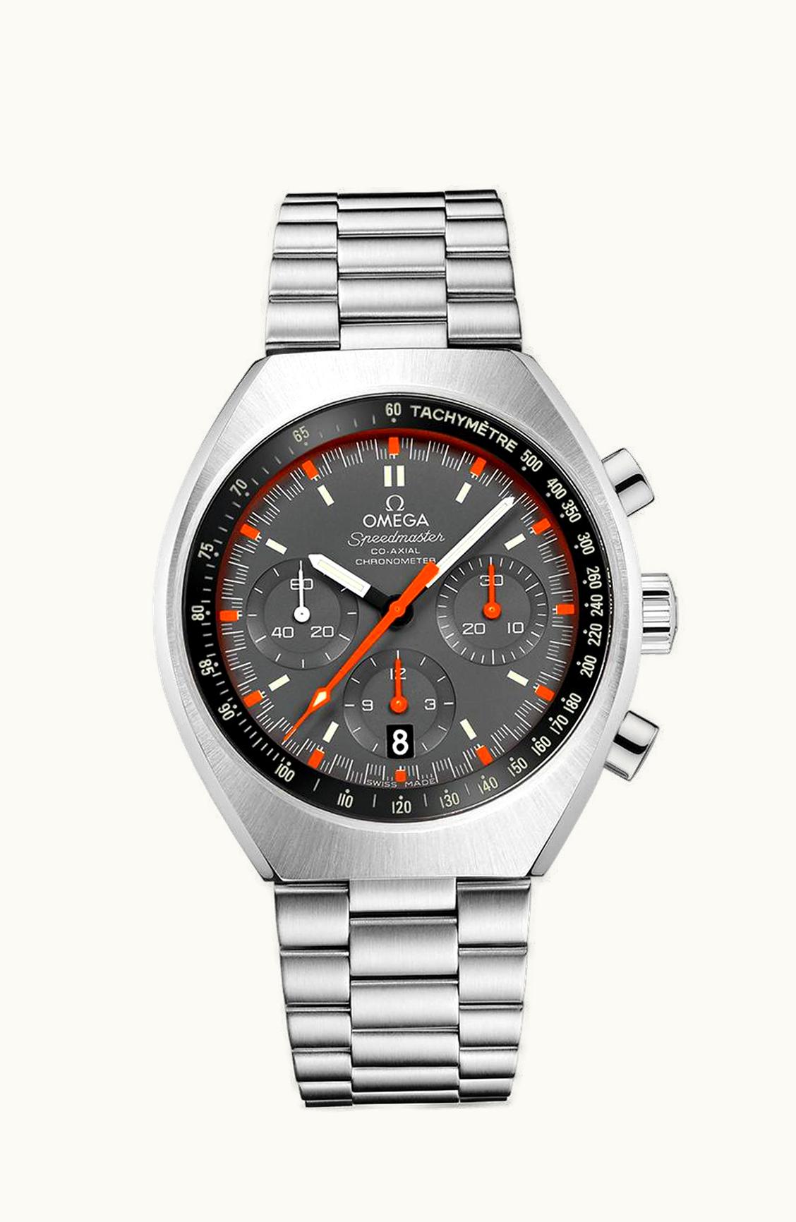 Omega Speedmaster Mark II Co-Axial Chronograph Stainless Steel / Grey / Bracelet