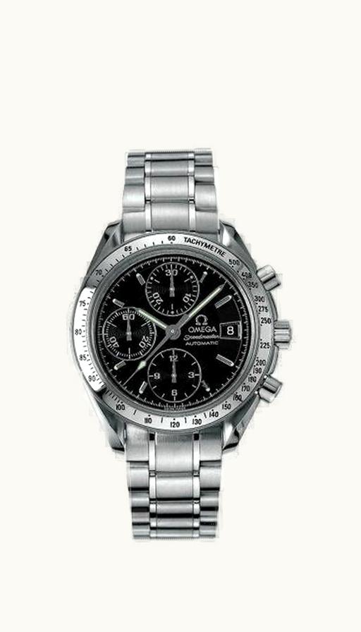 Omega Speedmaster Date 40 Stainless Steel / Black / Bracelet