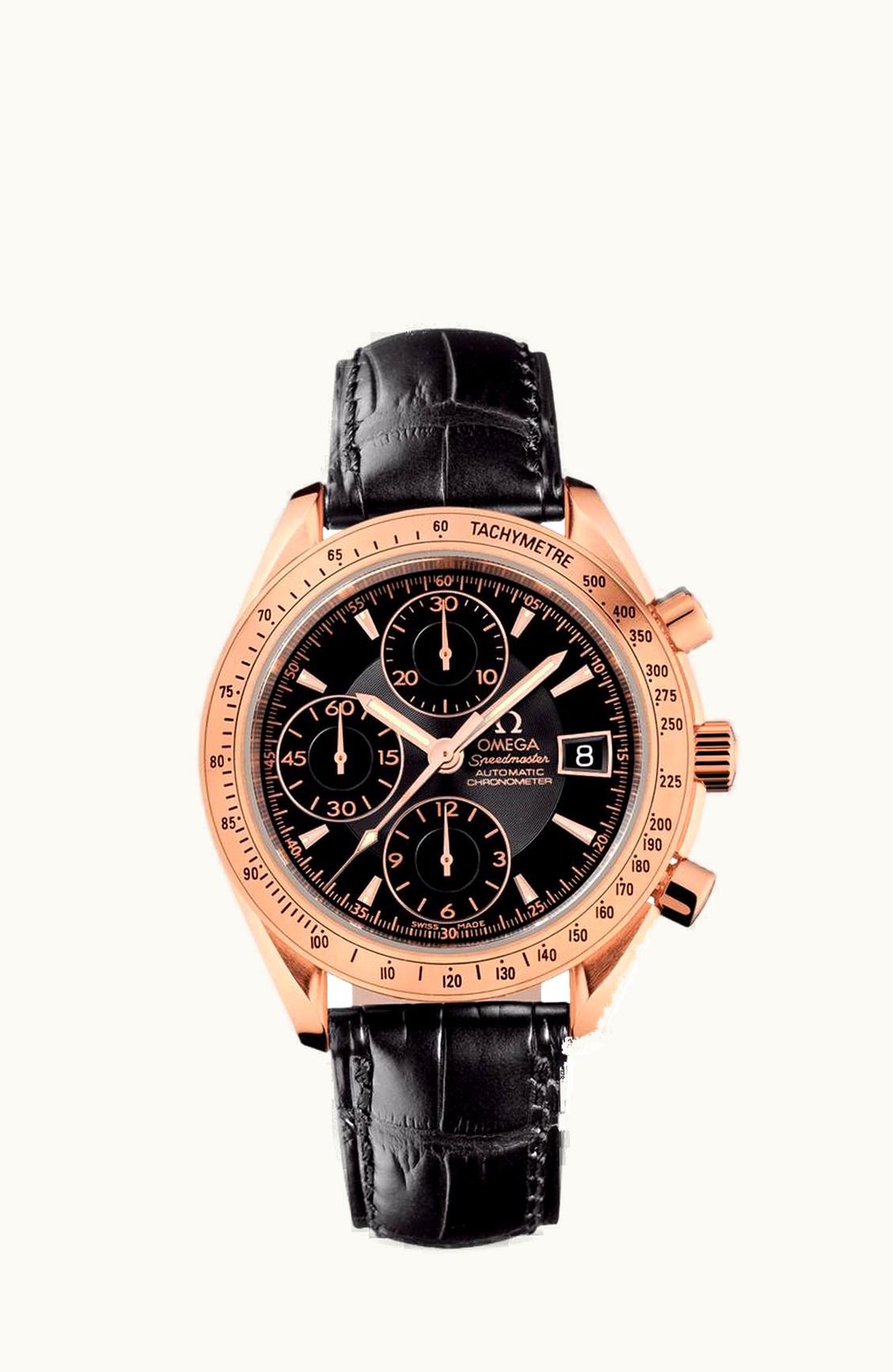 Omega Speedmaster Date 40 Red Gold / Black