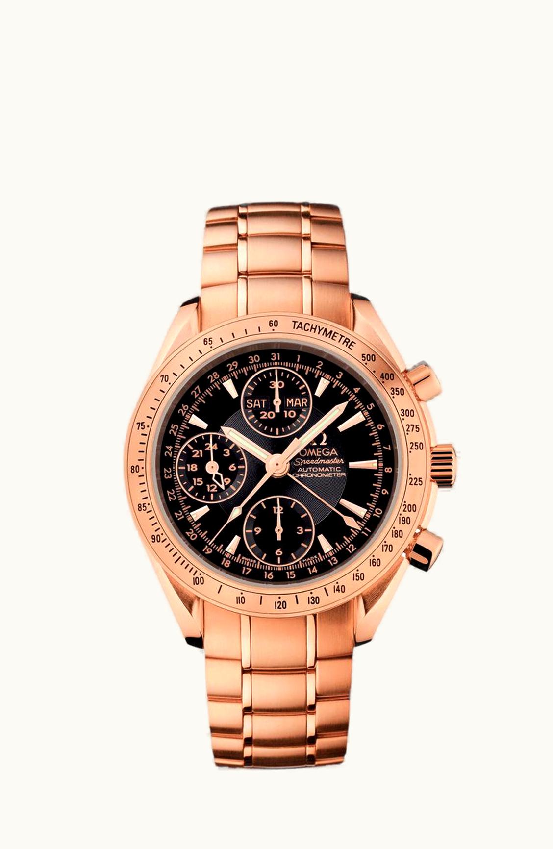 Omega Speedmaster Day-Date 40 Red Gold / Black / Bracelet