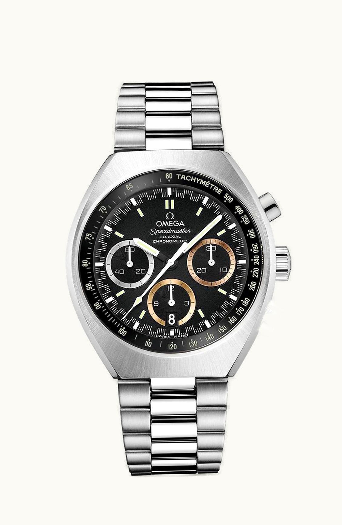 Omega Speedmaster Mark II Co-Axial Chronograph Stainless Steel / Black / Bracelet / Rio 2016