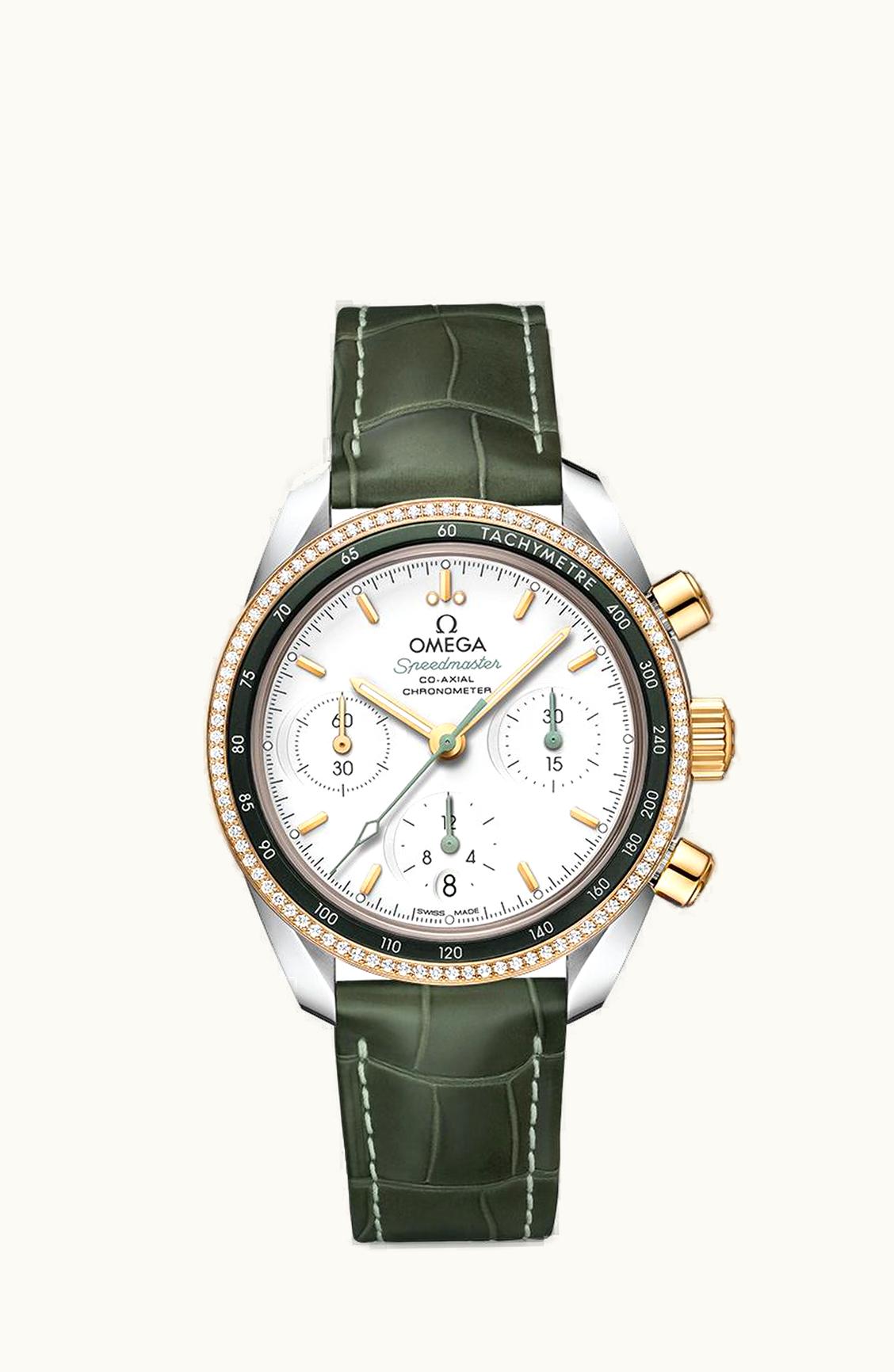 Omega Speedmaster Co-Axial 38 Stainless Steel / Yellow Gold / Diamond / Silver