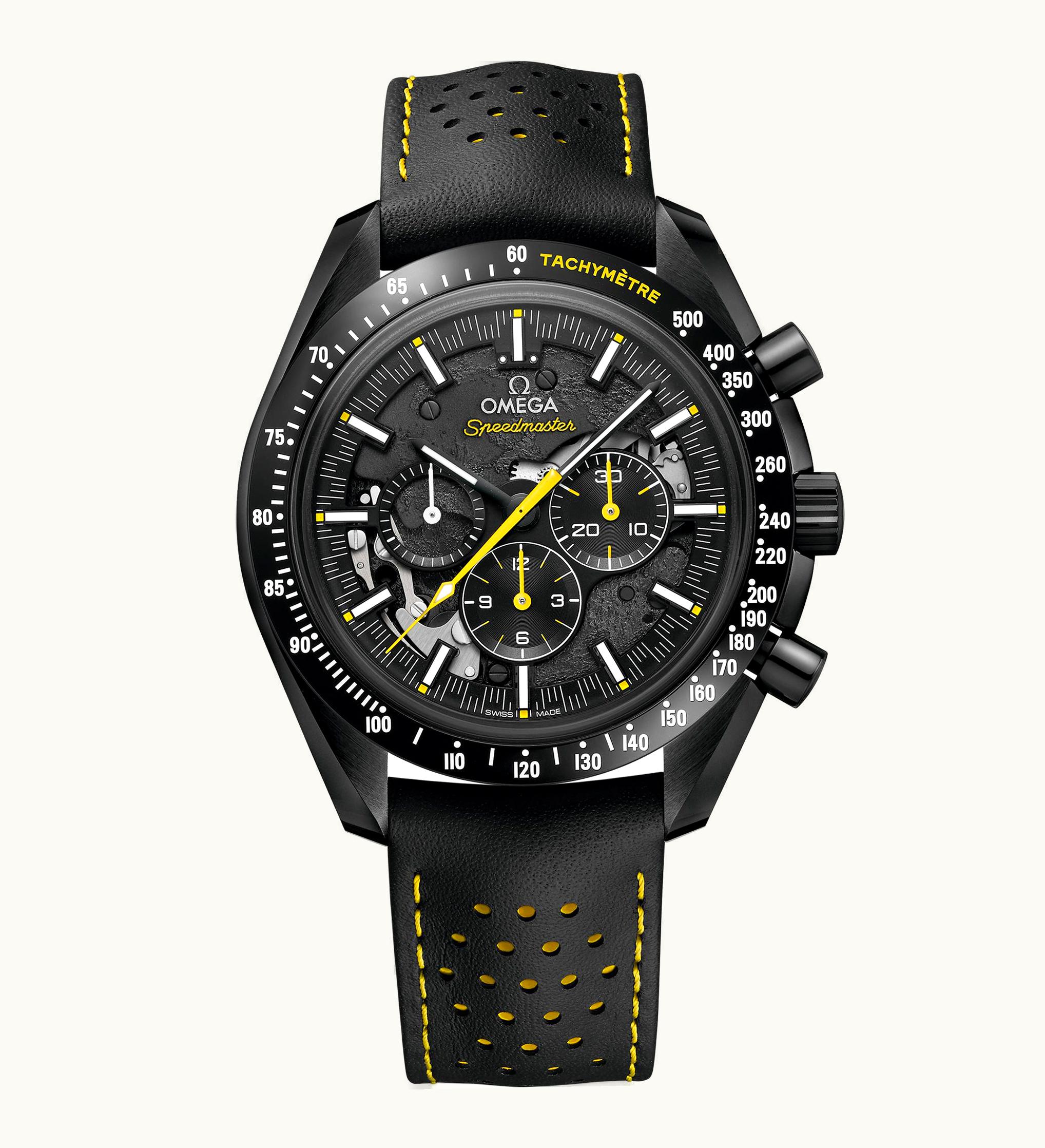 Omega Speedmaster Moonwatch Dark Side of the Moon Alinghi