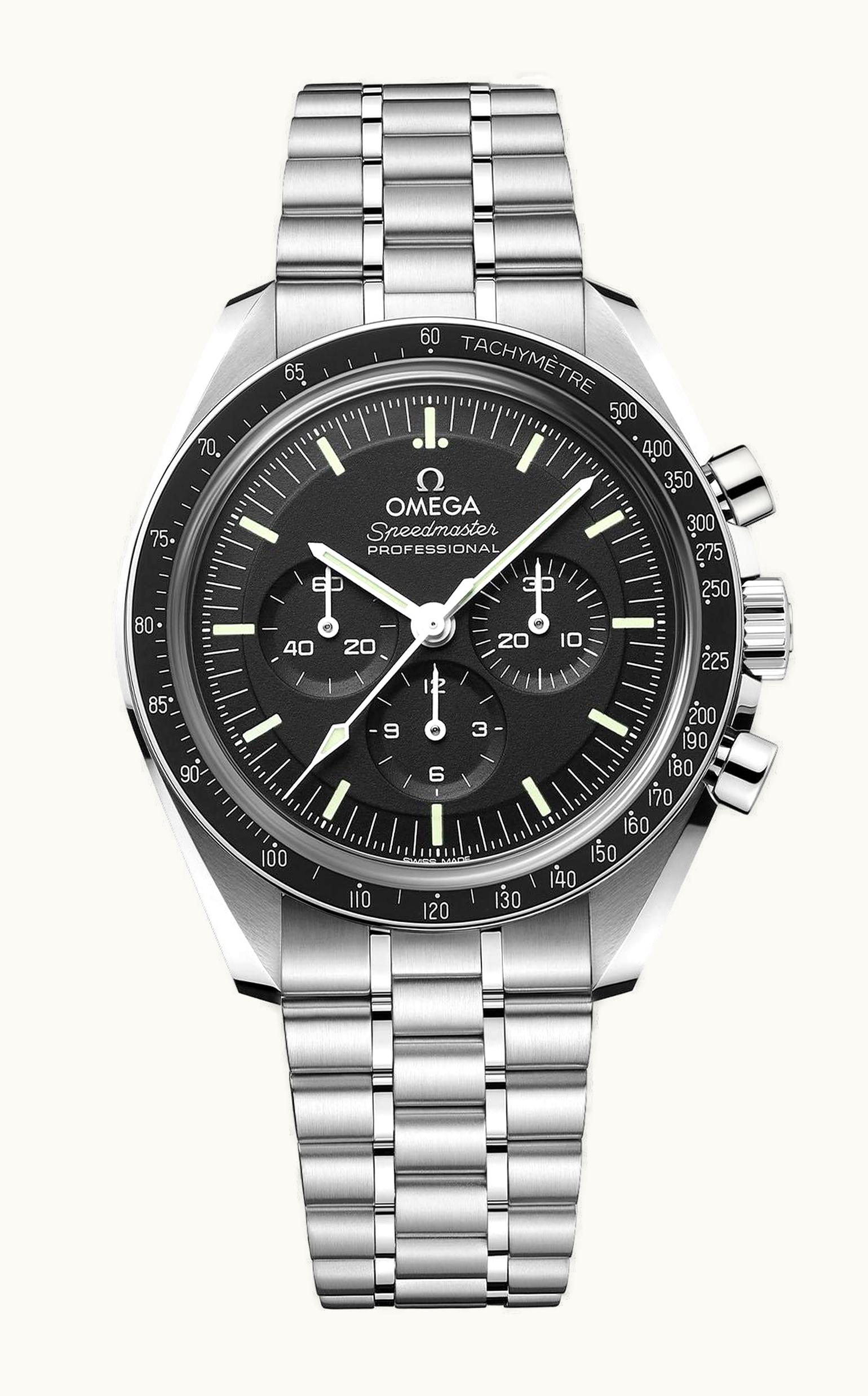 Omega Speedmaster Professional Moonwatch 3861 Stainless Steel / Black / Sapphire / Bracelet