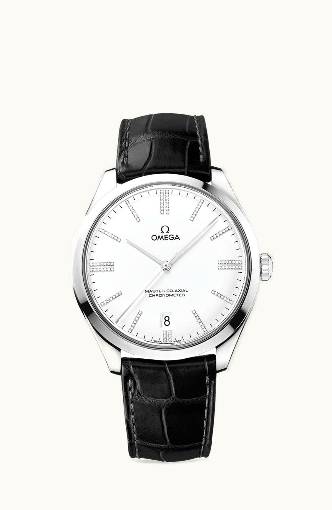 Omega De Ville Trésor Master Co-Axial White Gold / Silver Diamond